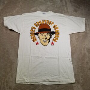VTG 90s World Greatest Grandpa Stanley Desantis Shirt Sz XL DS Deadstock